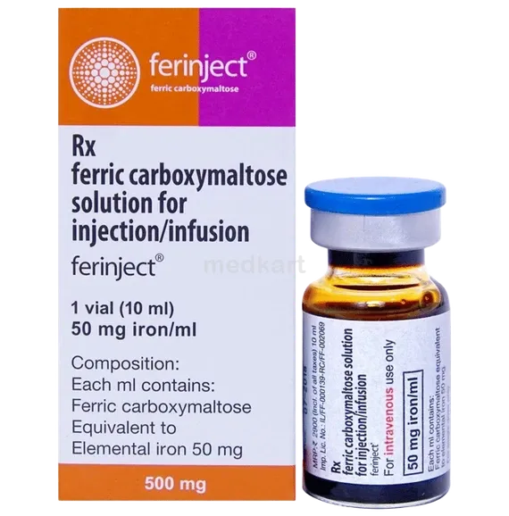 ferinjet 500mg injection 10 ml